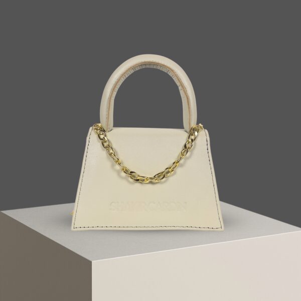 Off-White – Mini Leather Sling Handbag - Image 3