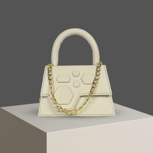 Off-White – Mini Leather Sling Handbag - Image 2