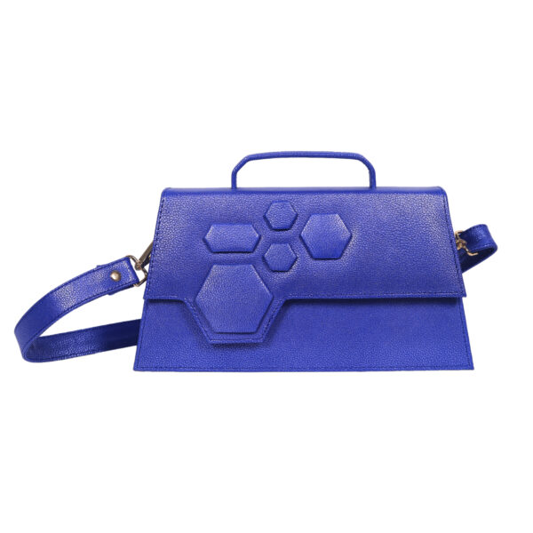 Blue Water - Italian Leather Cross Bodybag - Image 4