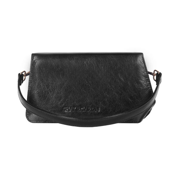 Black Swan - Original Leather Shoulder Bag - Image 4