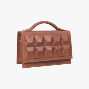 Brown Genuine Leather Cross BodyBag