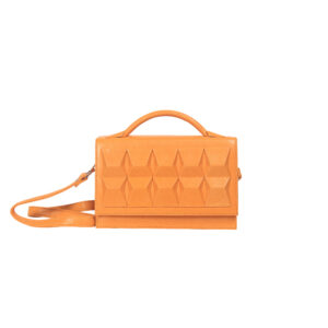 Mustard Yellow - Genuine Leather Sling Handbag