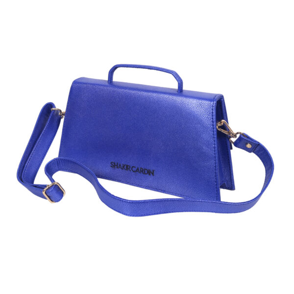 Blue Water - Italian Leather Cross Bodybag - Image 2