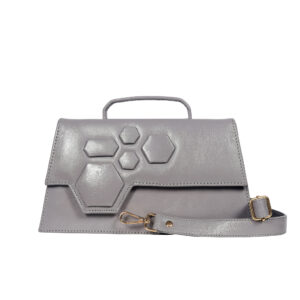 Wimbledon Gray Sky - Ladies Leather Sling Handbag